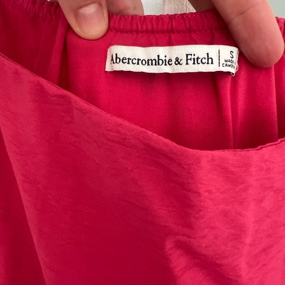 Abercrombie & Fitch pink tiered dress - Picture 3 of 3